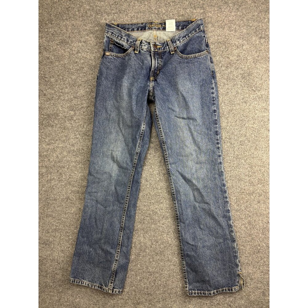 Cruel Girl Jeans Juniors 5S Blue Mid Rise Slim Straight Denim Ankle Zip‎ 28x30